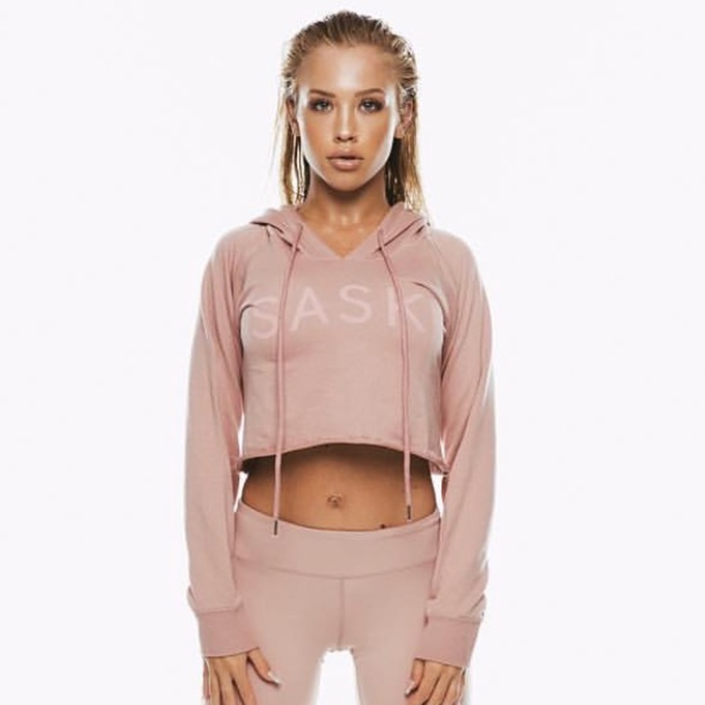 Dusty pink hoodie